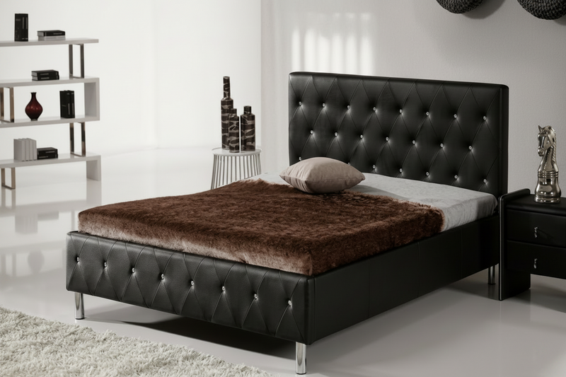 Dream Time Bedding Upholstered Panel Bed